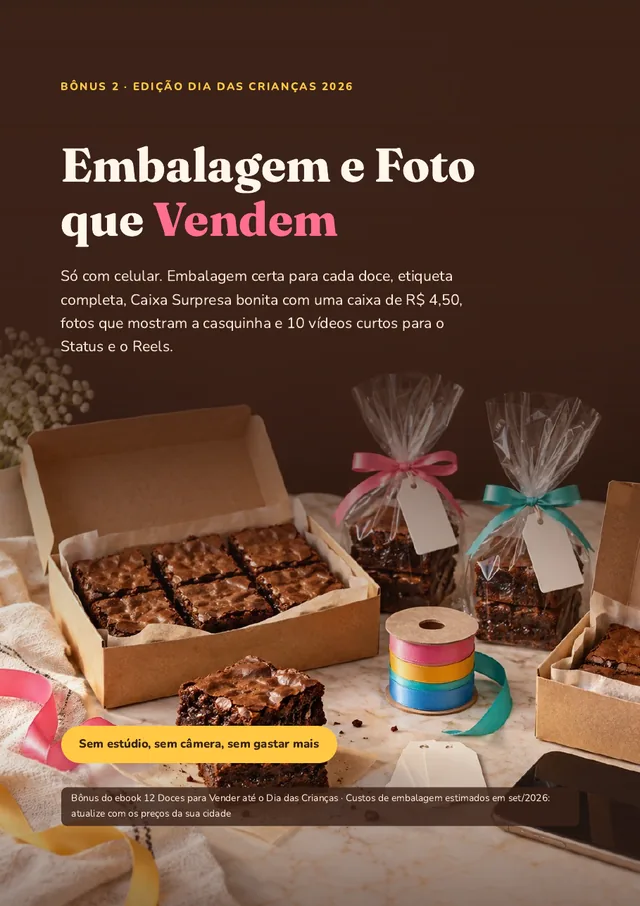 Capa do bônus Embalagem e Foto que Vendem
